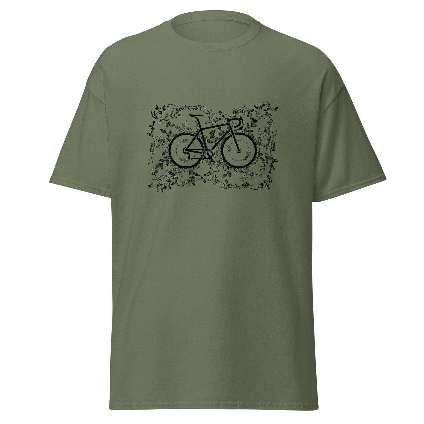 T-Shirt "Ride in Nature" moss