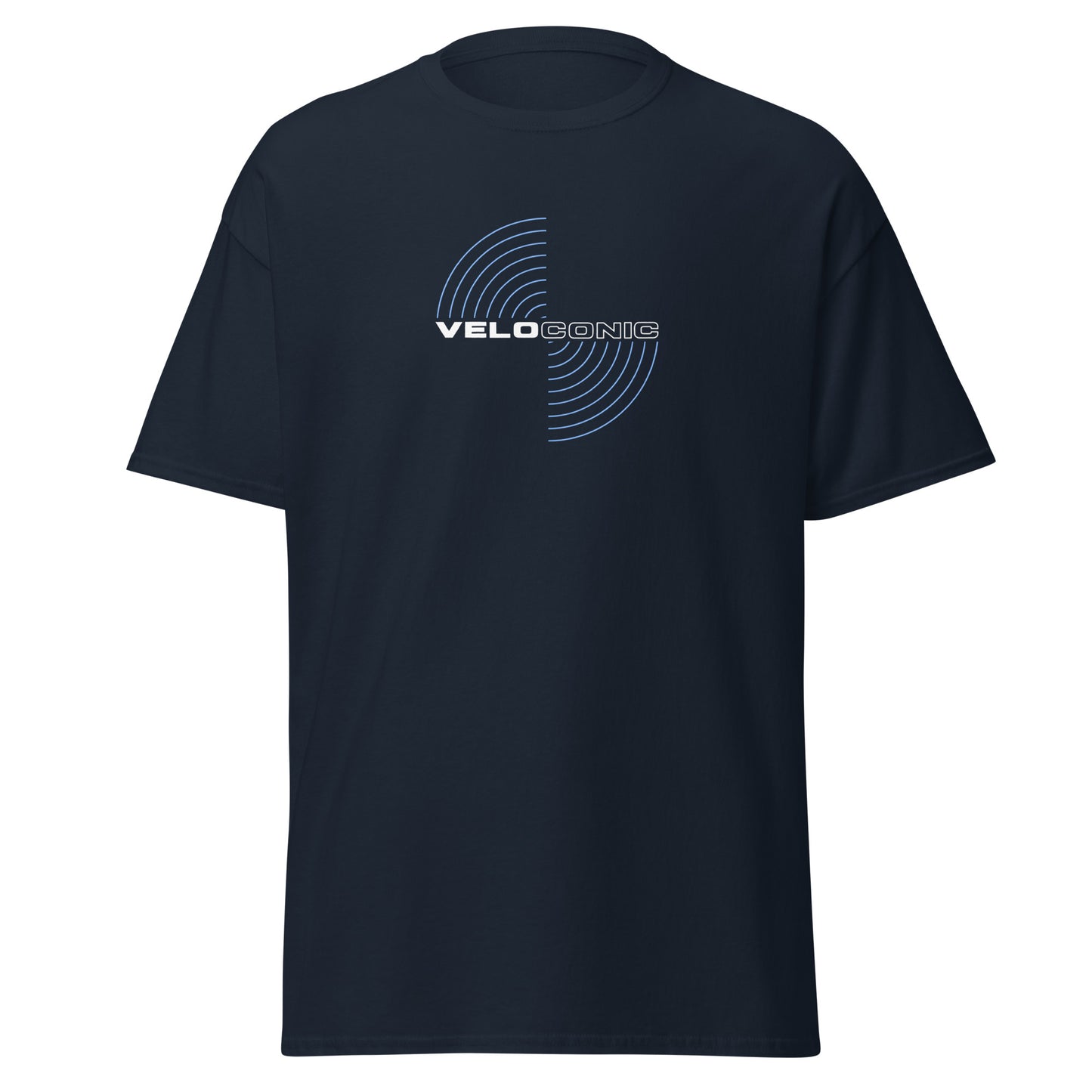 T-Shirt "Velo wheel" navy