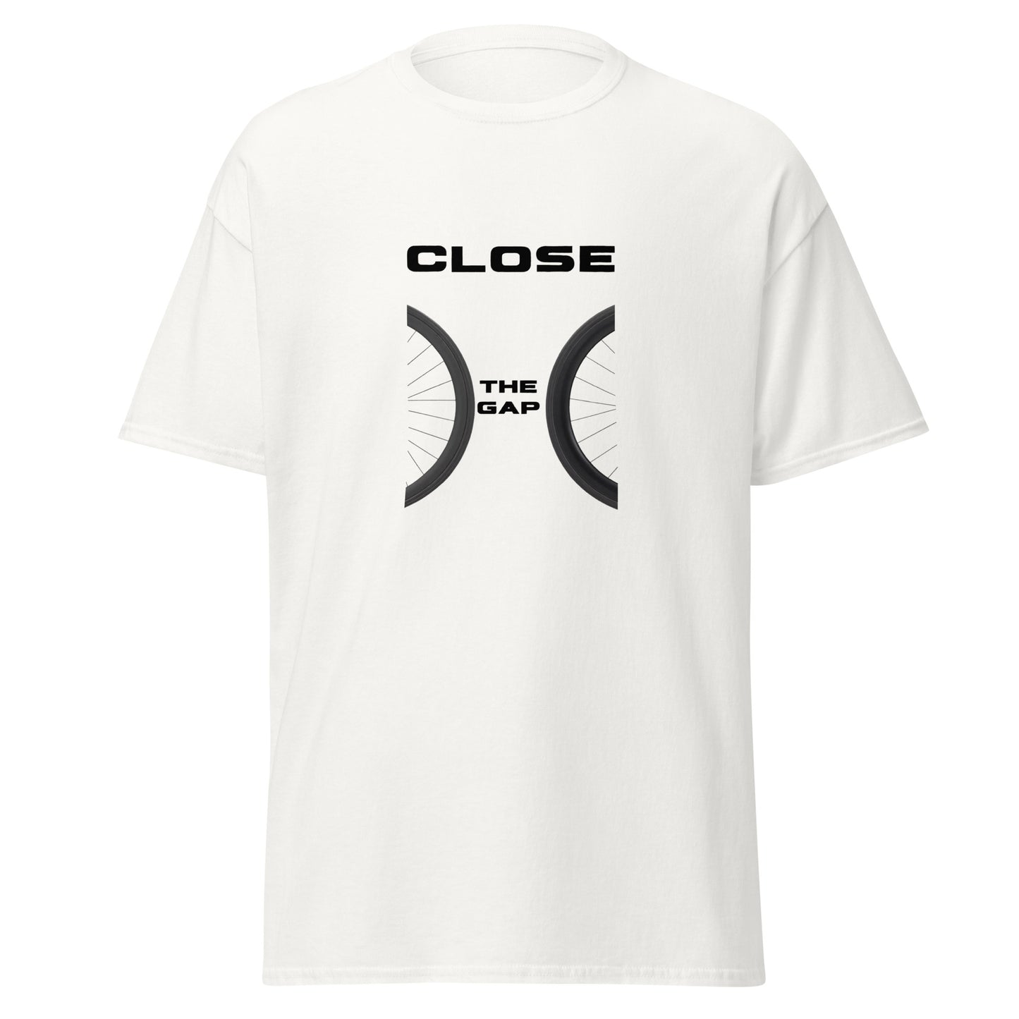 T-Shirt "Close the gap" white