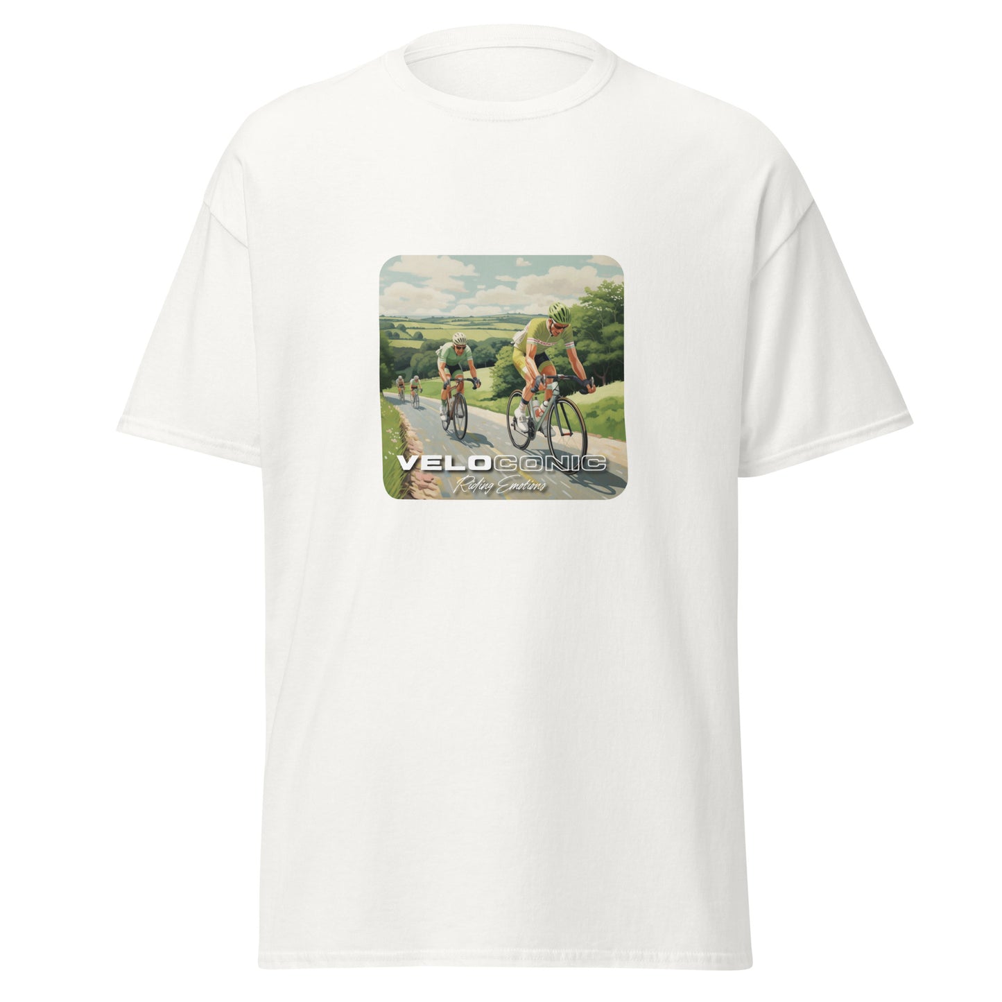 T-Shirt "Veloslide Bretagne" white