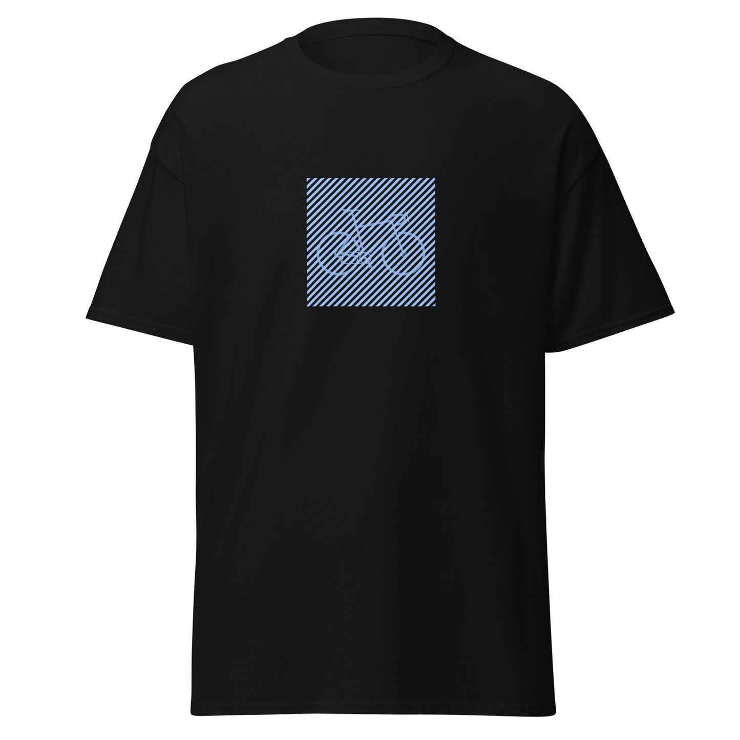 T-Shirt "Rayblue" black