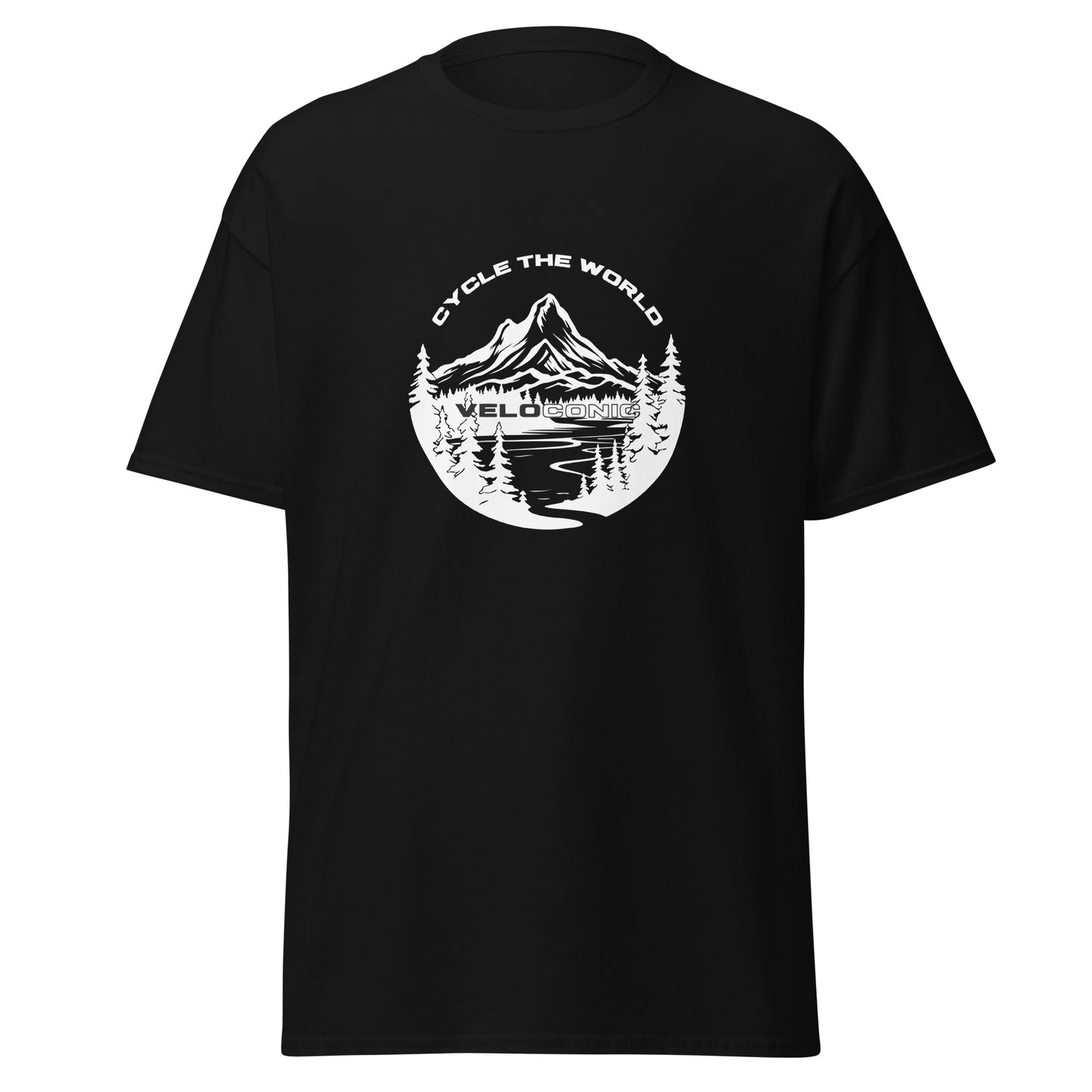 T-Shirt "Cycle the world" black