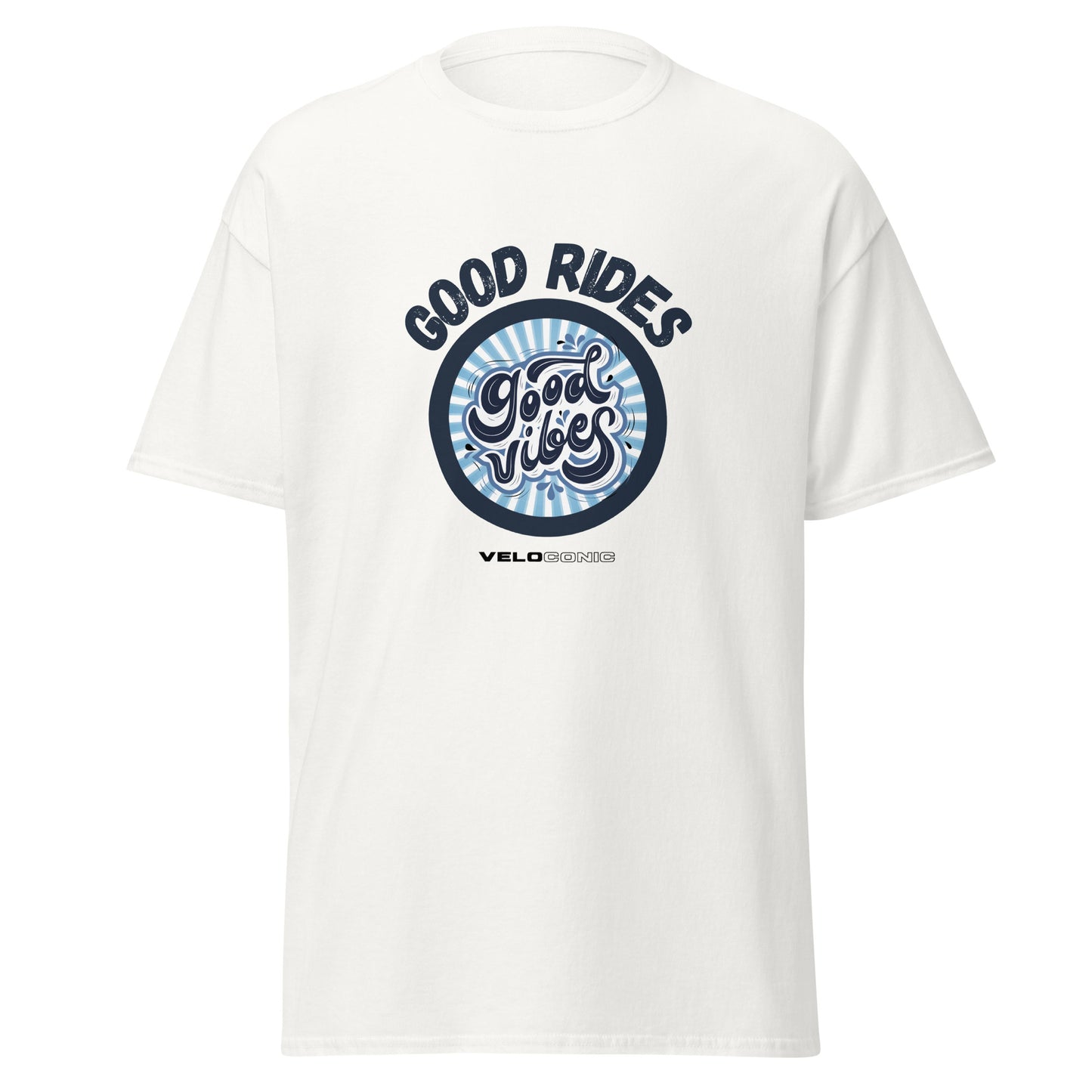 T-Shirt "Good rides" white