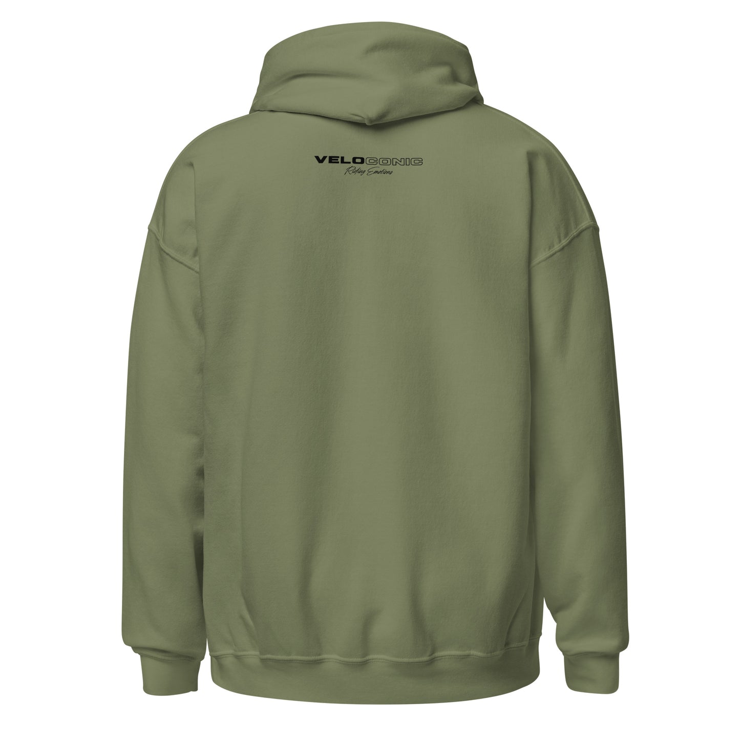 Hoodie "Fade away" pistacchio green