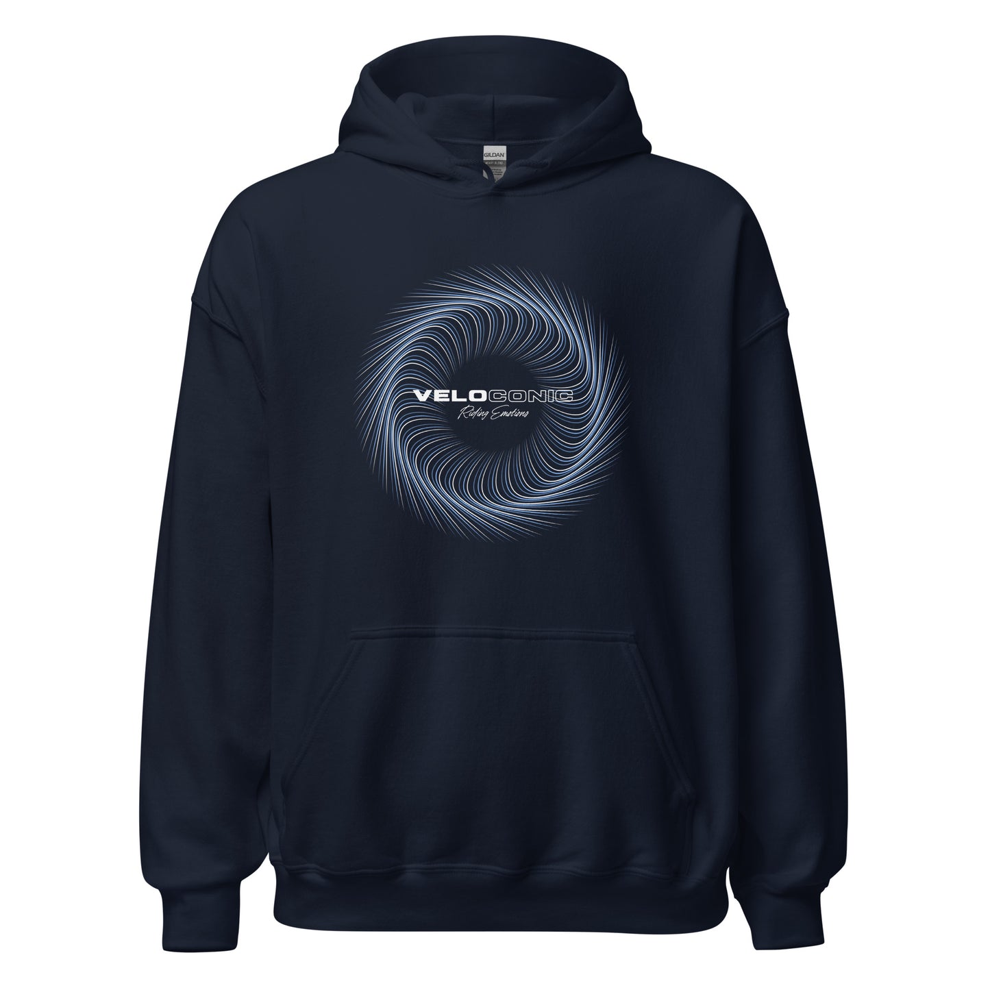 Hoodie "Circle" navy