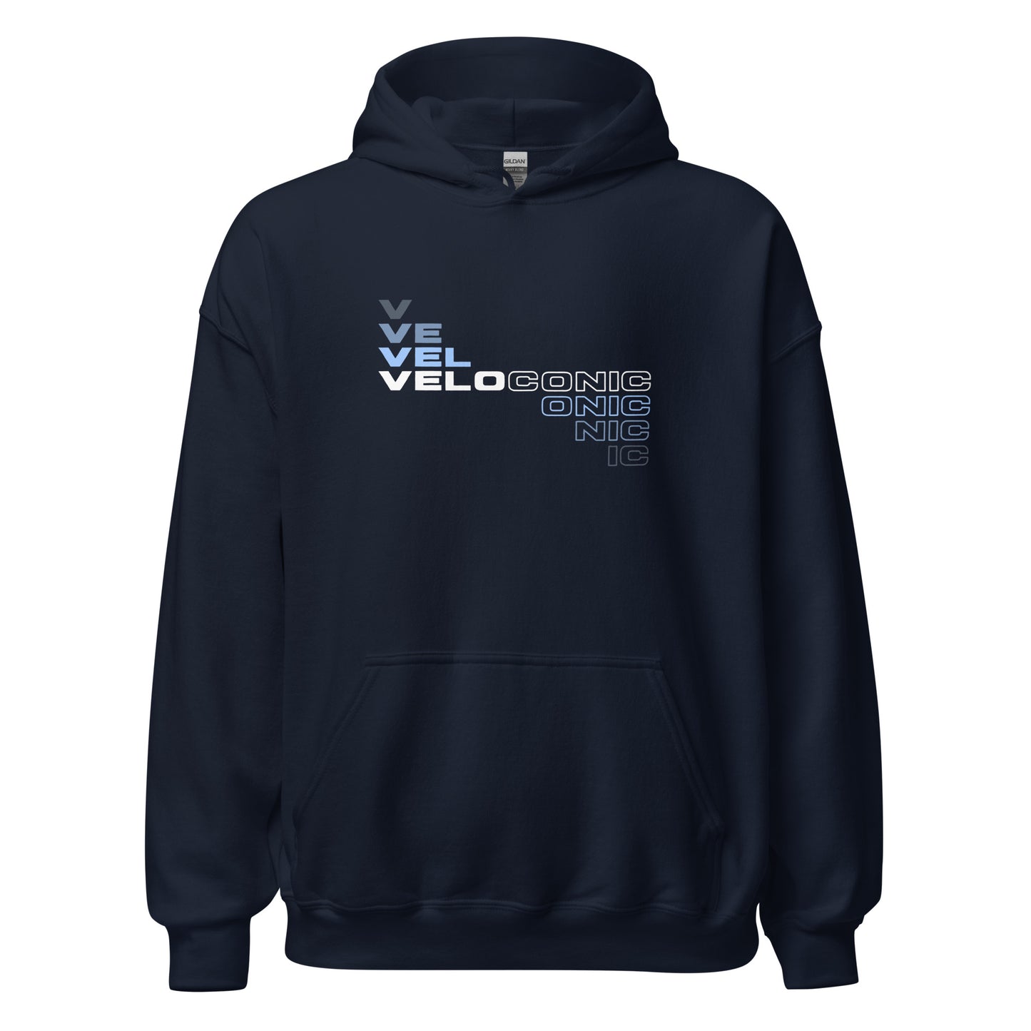 Hoodie "Veloconic Evolution" navy