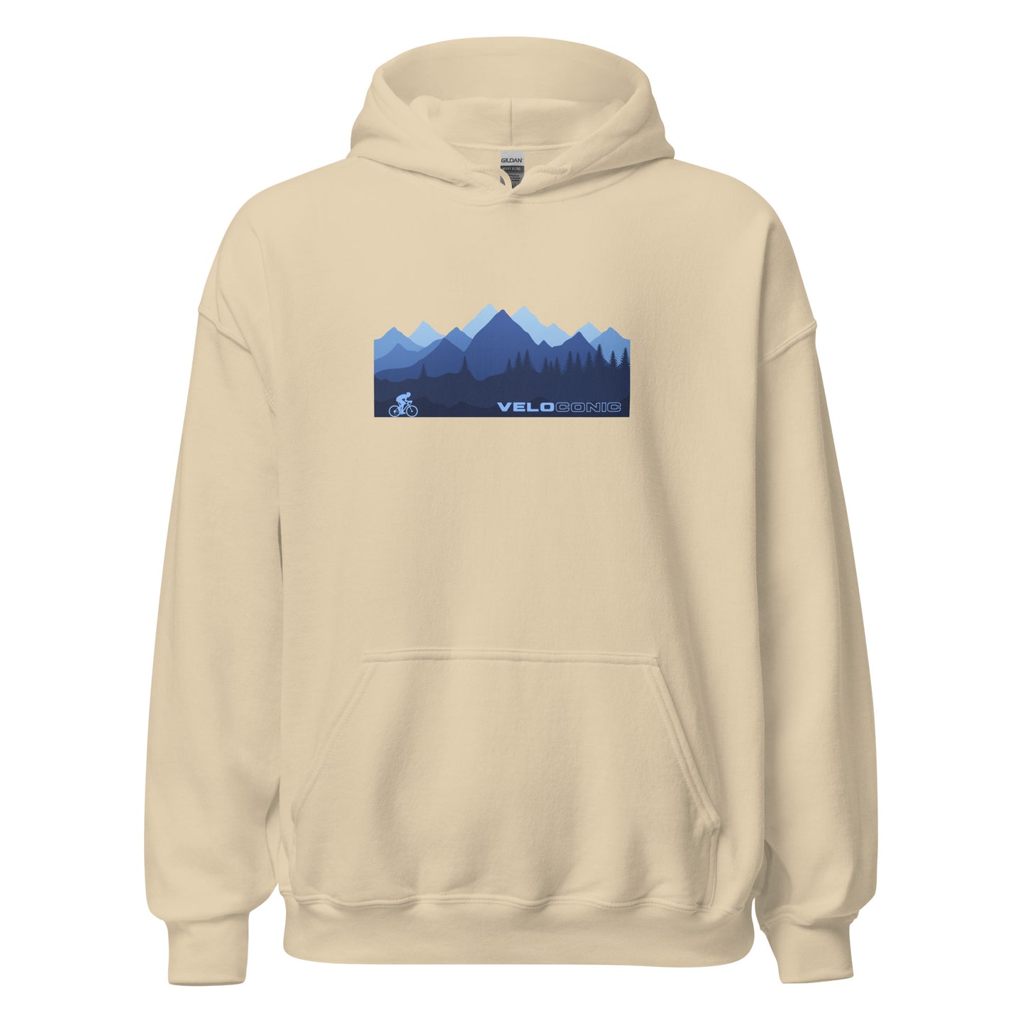 Hoodie "Landscape" sand