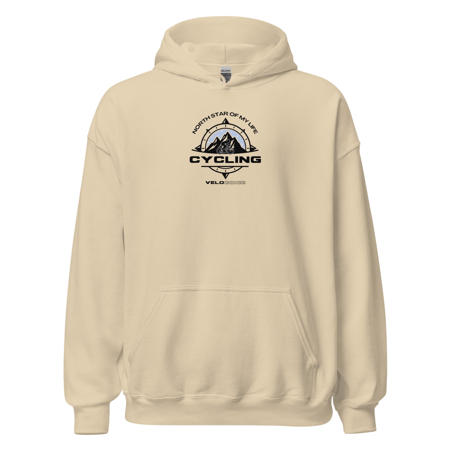 Hoodie "Northstar" sand