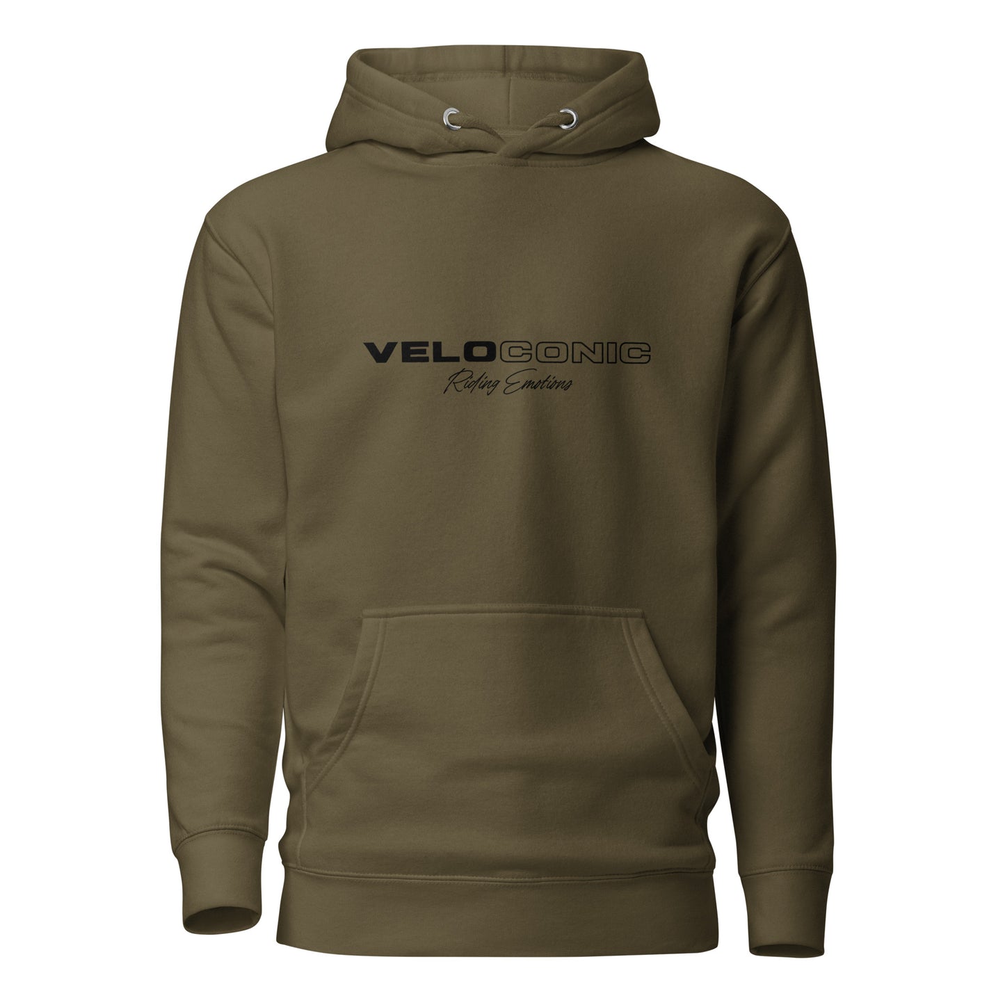 Hoodie "Veloconic" moss