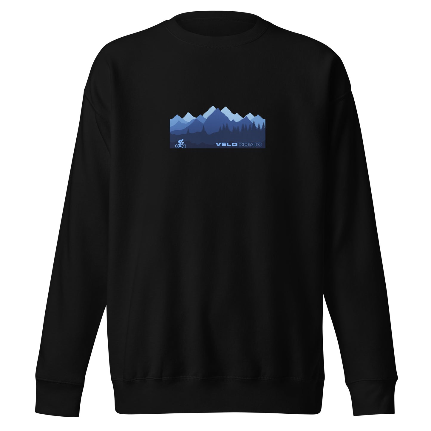 Sweatshirt "Landscape" black