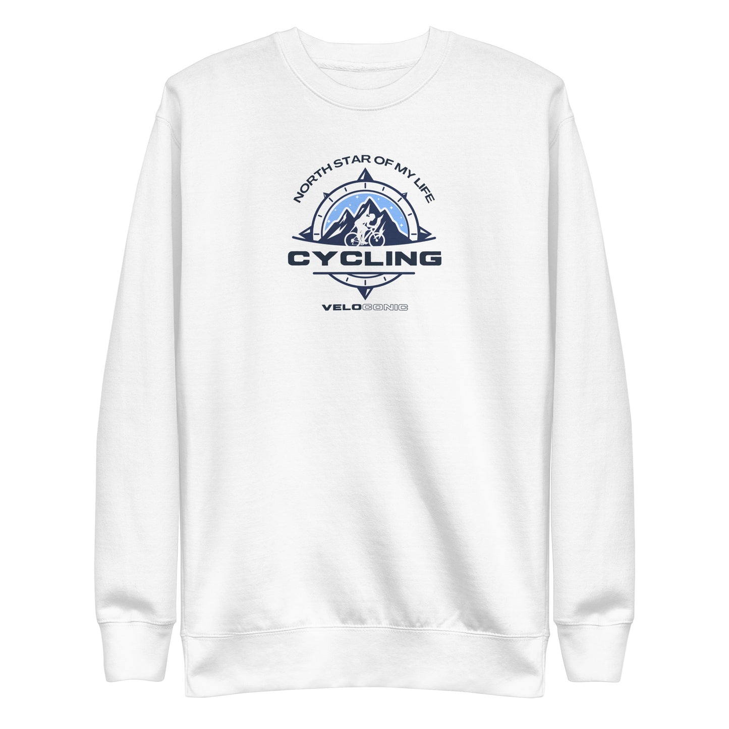 Sweatshirt "Northstar" white