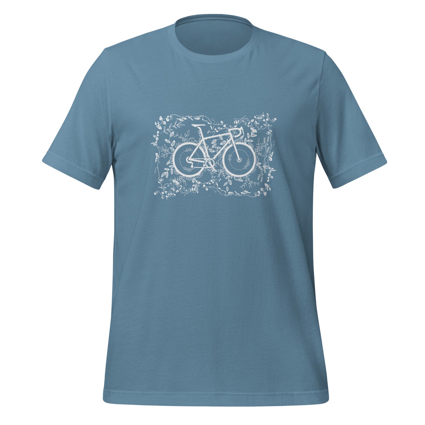 T-Shirt "Ride in Nature" nordic blue