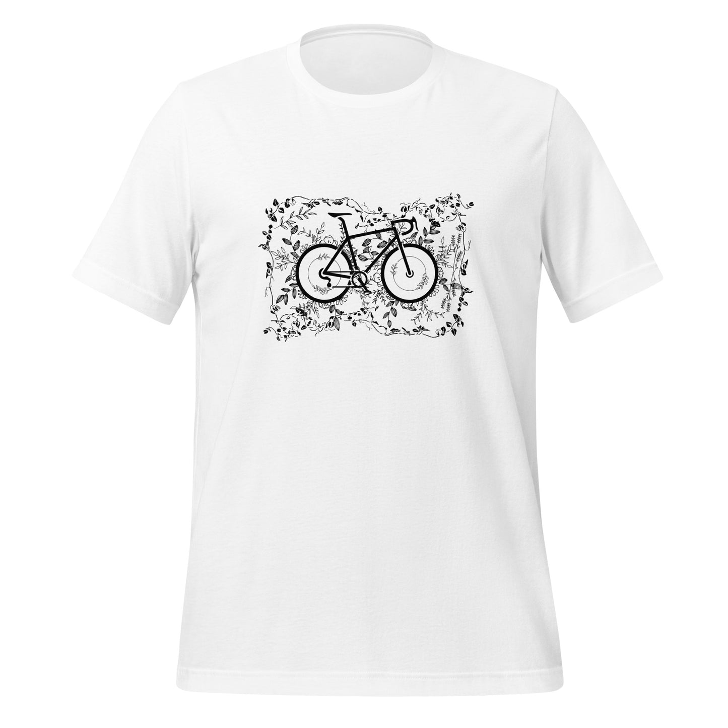 T-Shirt "Ride in Nature" white-black print